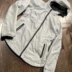 Free Country Women's Gray Hooded Jacket size small GUC